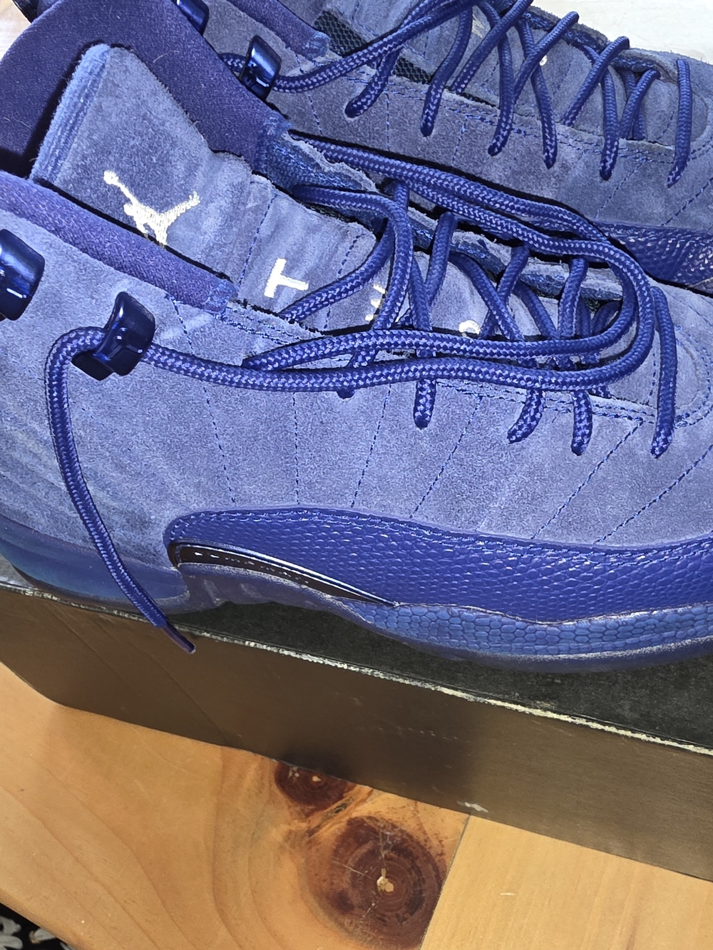 Size 6.5 Y- Jordan 12 Retro Deep Royal 153265-400